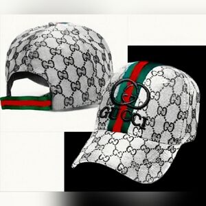 Gucci Original Monogram Gray Supreme Canvas Hat